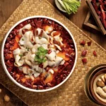 Présentation du poisson bouilli du Sichuan